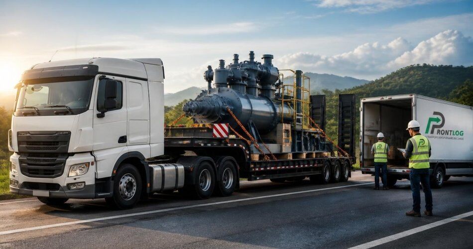 Transporte rodoviário de cargas para empresas: dedicado, industrial e seguro