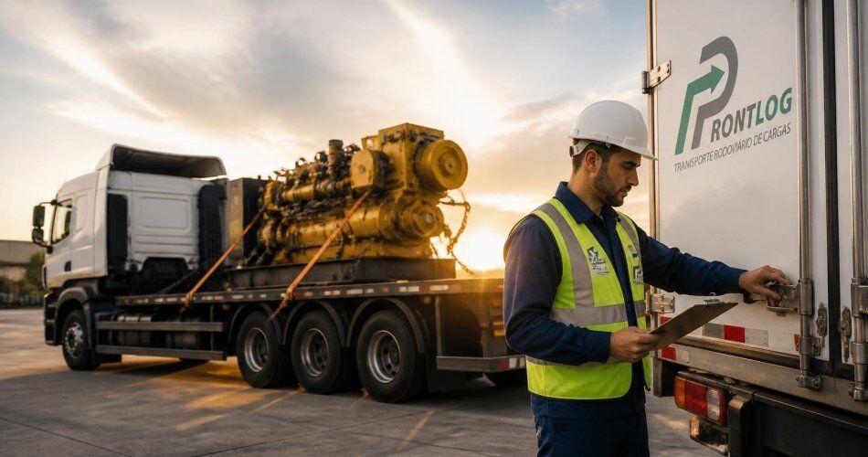 Transporte rodoviário de cargas para empresas: dedicado, industrial e químico com segurança