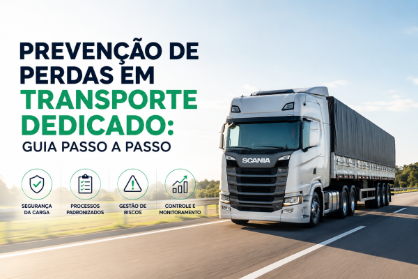 Prevenção de perdas em transporte dedicado: guia passo a passo Prevenção de perdas em transporte dedicado: guia passo a passo