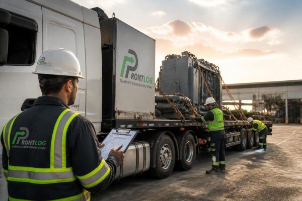 Transporte rodoviário de cargas para empresas: dedicado, industrial e químico com segurança
