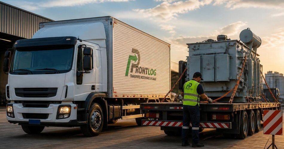 Transporte rodoviário de cargas para empresas: dedicado, industrial e seguro