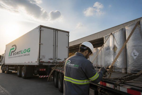 Transporte rodoviário de cargas para empresas: dedicado, industrial e com segurança