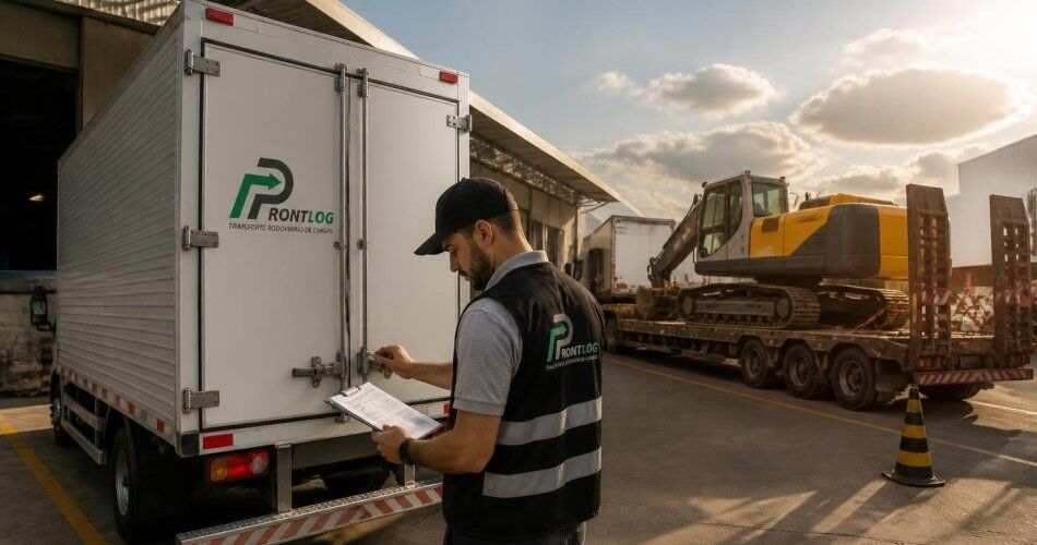 Transporte rodoviário de cargas para empresas: dedicado, industrial e cargas especiais