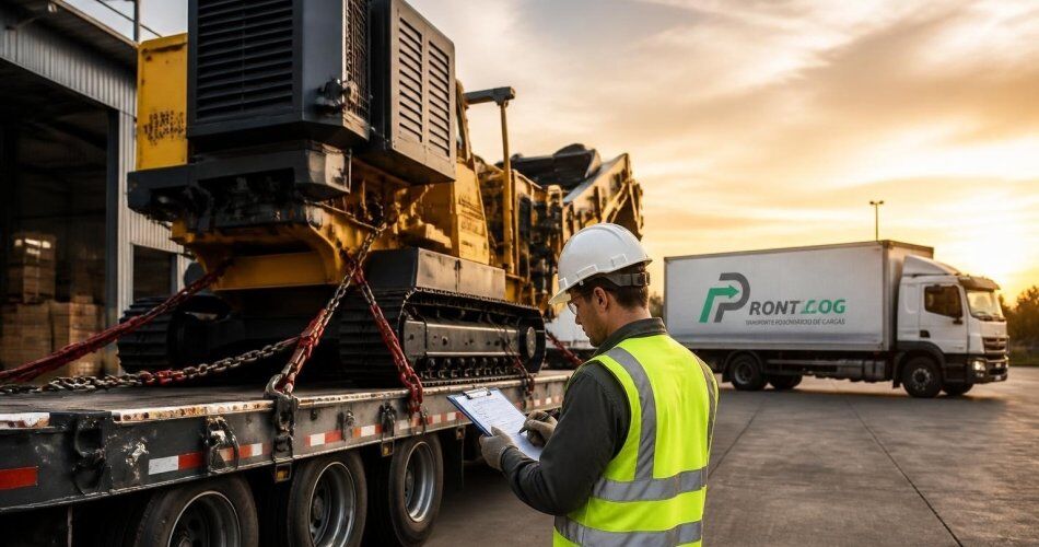 Transporte rodoviário de cargas para empresas: dedicado, industriais e especiais