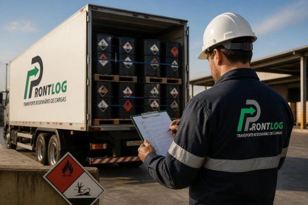 Checklist para contratar transporte de cargas perigosas