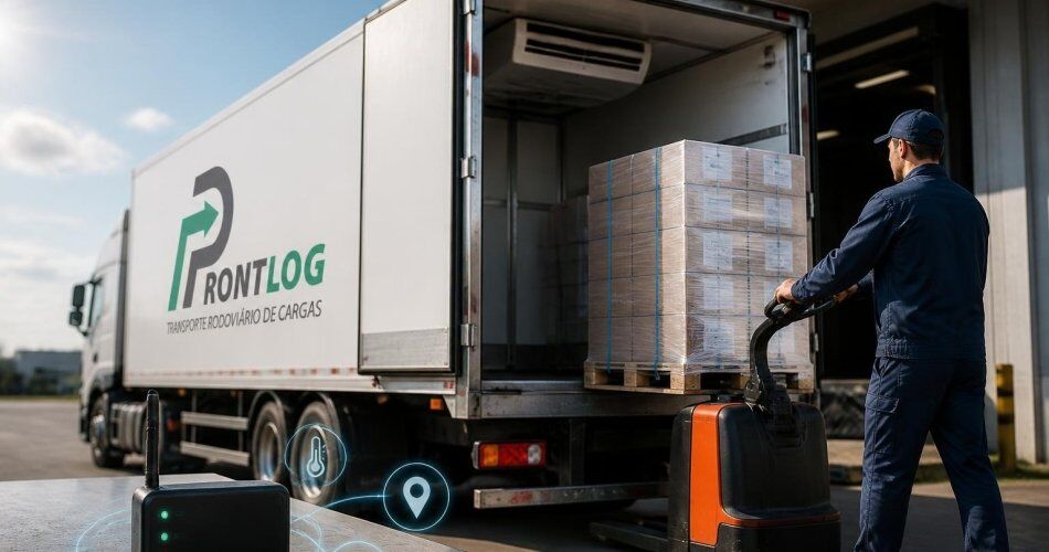 Transporte refrigerado com telemetria: como garantir integridade na reposição agendada