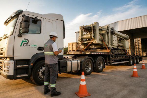Transporte rodoviário de cargas para empresas: dedicado, industrial e seguro