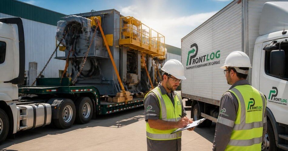 Transporte rodoviário de cargas para empresas: dedicado, industrial e com segurança