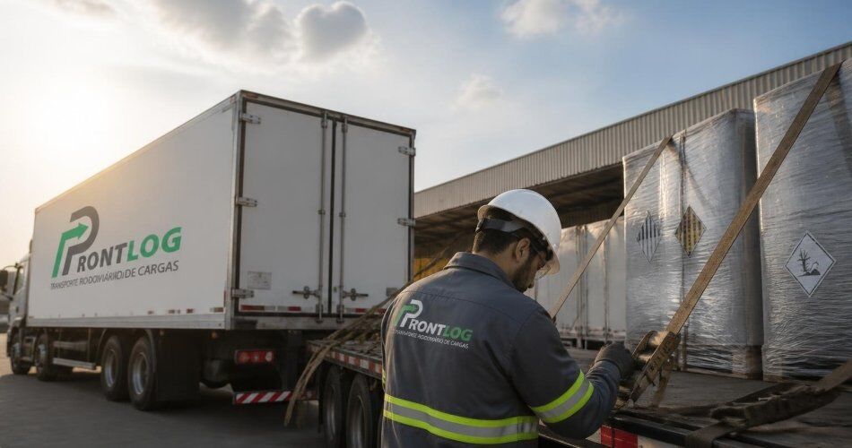 Transporte rodoviário de cargas para empresas: dedicado, industrial e com segurança