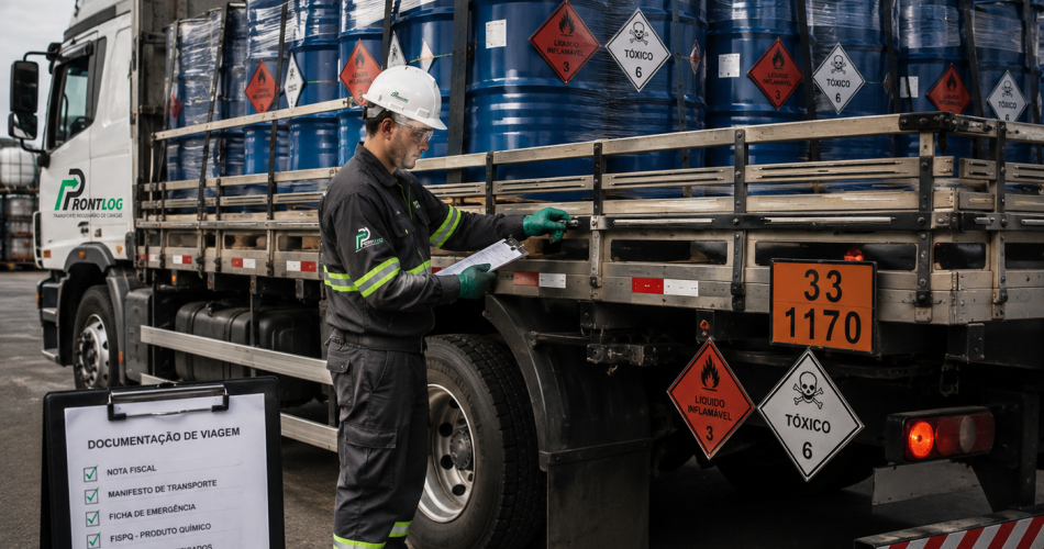Checklist didático: transporte dedicado de cargas especiais