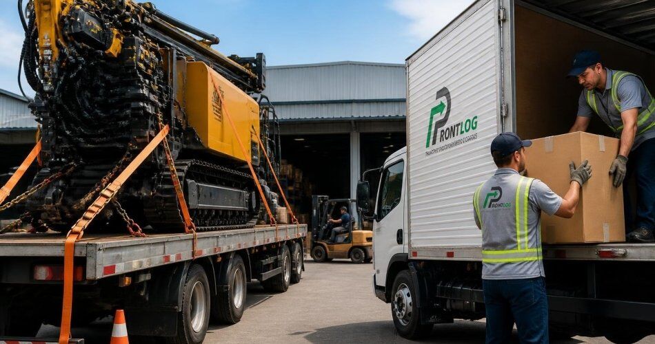 Transporte rodoviário de cargas para empresas: dedicado, industriais e especiais